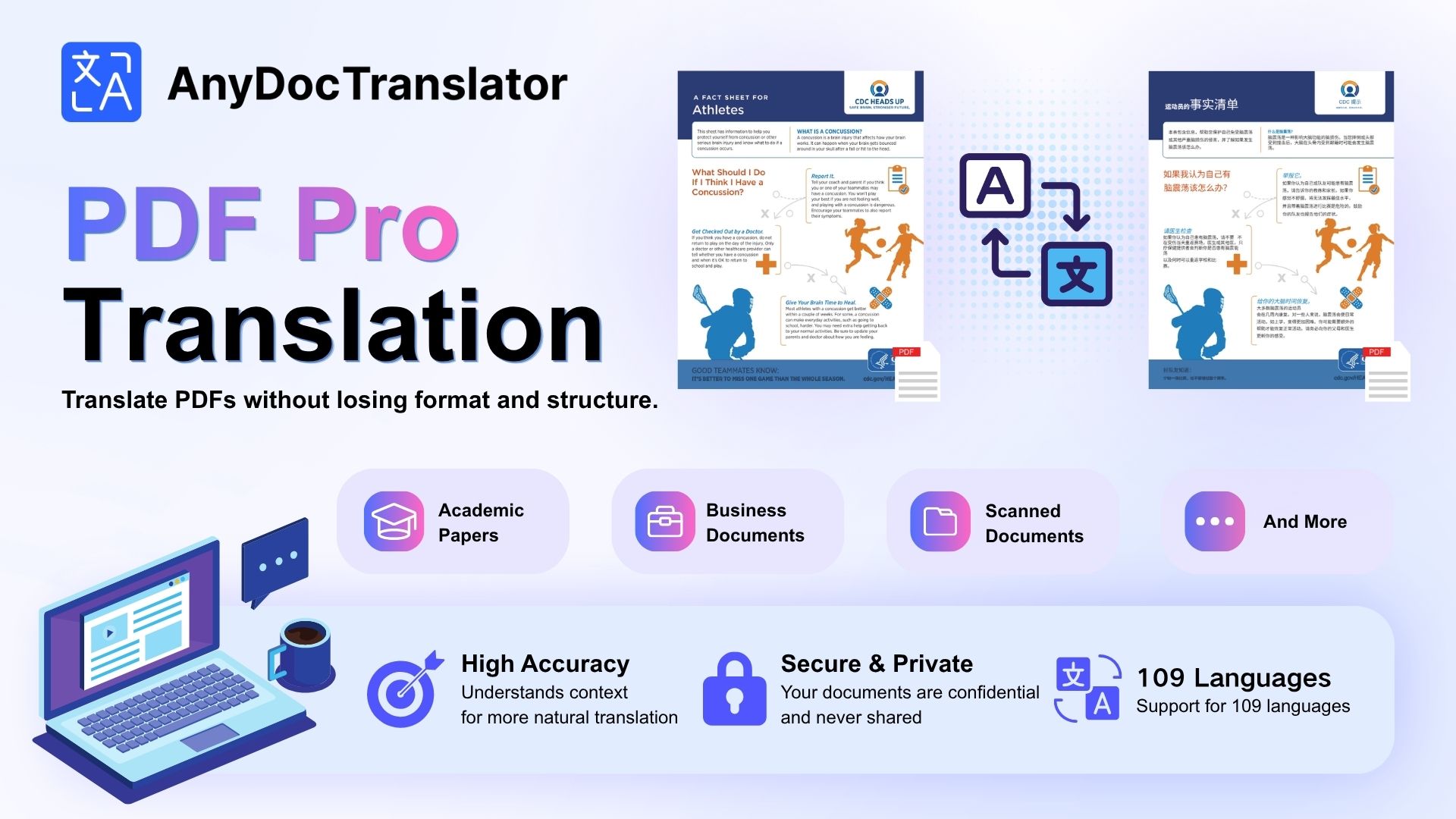 PDF-Übersetzung zerstört das Layout? Zuerst Ursachen klären, dann mit AnyDocTranslator Nacharbeit sparen